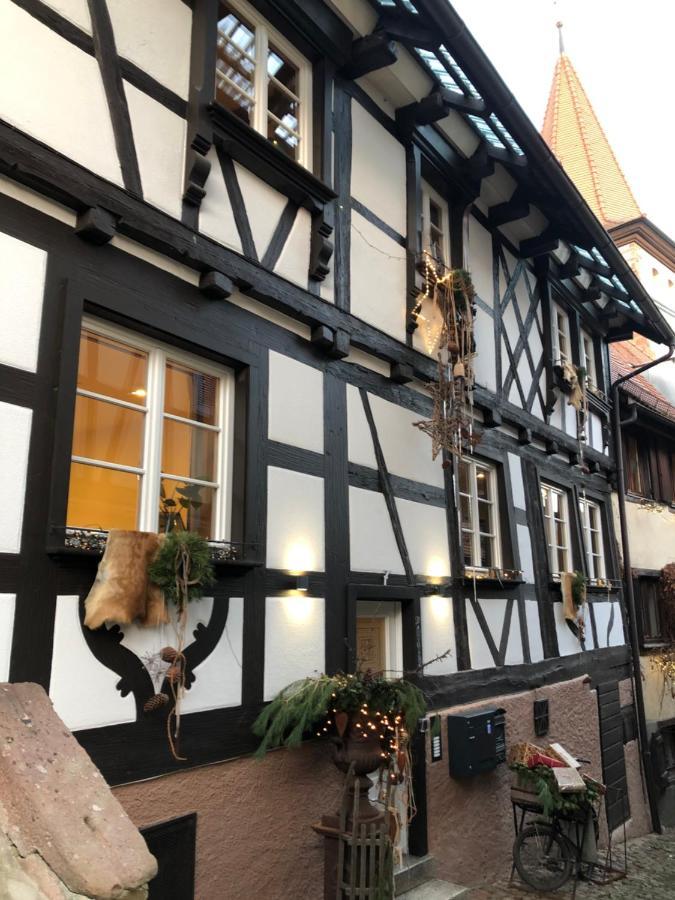Der Gaensbuehl Auf Der Stadtmauer Gengenbach Eksteriør bilde