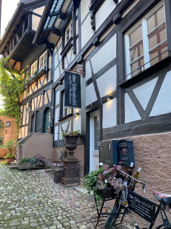 Der Gaensbuehl Auf Der Stadtmauer Gengenbach Eksteriør bilde