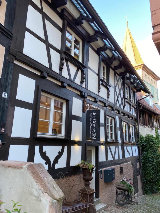 Der Gaensbuehl Auf Der Stadtmauer Gengenbach Eksteriør bilde
